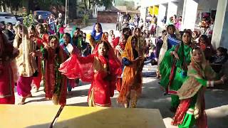 Dance on phulkari  Annual day gps Majri [upl. by Ettennig]