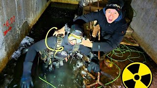 What happened to the DIVER at the Chernobyl Reactor Flooded BUNKER under Power Unit ☢☢☢ [upl. by Damahom548]