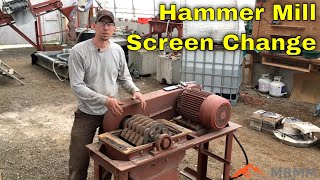 How to Change a Hammer Mill Screen [upl. by Aniuqahs]