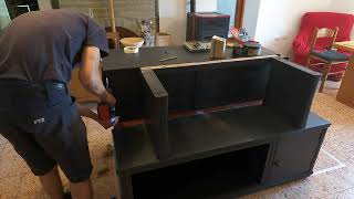 19 Kitchen Island done with marble slab on top [upl. by Treble675]