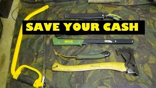 Bushcraft tools on a budget [upl. by Standish558]