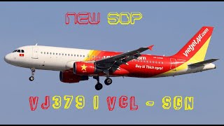 VJ379 I A320 I VCL  SGN I NEW SOP I VATSIM I vatsim [upl. by Natan]