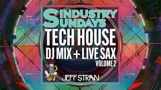 Funky House Music DJ Mix with Saxophone Sindustry Sundays V2 Live at Butter [upl. by Harriott]