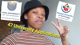 Taking the Wheel Handling 47 University Applications for High Schoolers 💼📚 TUT VUT ✅ [upl. by Roselani]