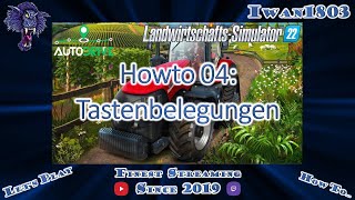 🚜 LS22 AutoDrive Howto 04 Tastenbelegungen [upl. by Ekud]