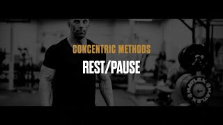 Rest Pause  the most effective concentric method for hypertrophy [upl. by Orutra]