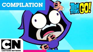 Le migliori crisi isteriche  Teen Titans Go  Cartoon Network Italia [upl. by Tomkiel]