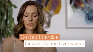 Guided Exercise for Anxiety and Overwhelm  Ziva Meditation [upl. by Linnette104]