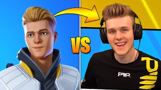 ALL FORTNITE YOUTUBERS SKINS vs REAL LIFE Lachlan Pokimane Lazarbeam [upl. by Jezrdna]