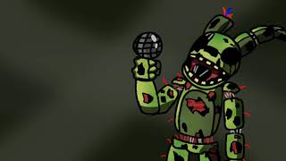 FNF vs Springtrap  Nightmare but its Springtrap vocals only Little update [upl. by Cuhp]