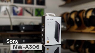 Sony NWA306 HiRes DAP Unboxing [upl. by Nayve197]