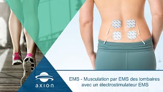 EMS  Musculation par EMS des lombaires avec un électrostimulateur EMS [upl. by Aicsila778]