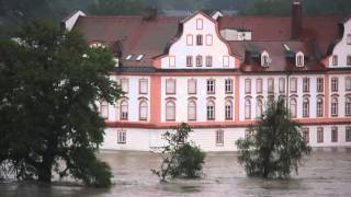 Hochwasser Flood Schärding am Inn Juni 2013 [upl. by Atteloc665]