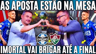 MÍDIA MANDAM AS APOSTAS NA MESA O IMORTAL VAI BRIGAR ATÉ A FINAL NOTICIAS DO GRÊMIO FBPA DE HOJE [upl. by Ania892]