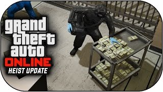 GTA V Heist Online Gameplay  THE FINAL BANK HEIST  GTA 5 Heist Online DLC Gameplay [upl. by Eluk]