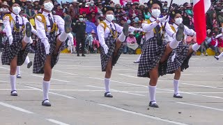 Desfile Cívico Escolar Juan Velasco Alvarado Lutto por los 197 Aniversario de Chumbivilcas 2022 [upl. by Ilajna162]