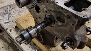 Fordson Major Camshaft Removal [upl. by Jaquenette218]