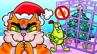 ¿Ha arruinado este GATO la Navidad  Historias divertidas de Navidad [upl. by Giavani890]