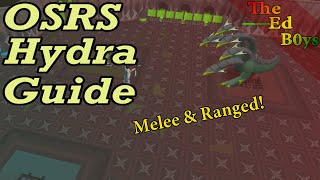 OSRS Alchemical Hydra Guide Ranged amp Melee  How I Fight The Hydra Boss [upl. by Haroved191]