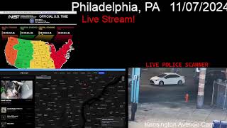 Philadelphia Police Prepare for possible looting and unrest Live Stream Police Radio Scanner [upl. by Annmarie20]