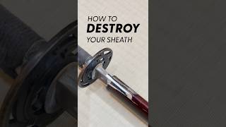 How to Destroy Your Katana Scabbard [upl. by Gean]