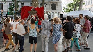 Millionen von Franzosen feiern Fête de la Musique [upl. by Varian]