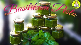 Basilikum Pesto auf Vorrat [upl. by Nej]