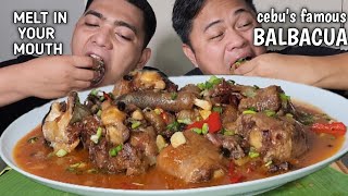 CEBUS FAMOUS BALBACUA  MELT IN YOUR MOUTH  MUKBANG PHILIPPINES [upl. by Aener564]