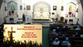 St Oscar Romero Parish  OLMM  6pm Saturday Vigil Mass [upl. by Kind545]