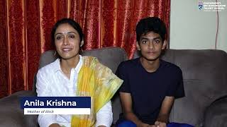 Anila Krishna is a Happy Parent of Rinit  Admissions are Open for the Year 202425 [upl. by Clareta]