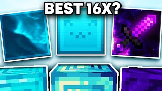 Finding The Best 16x MCPE PVP TEXTURE PACK 119 [upl. by Alyac491]