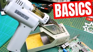 Desoldering Gun Basics in ONE Minute [upl. by Amethist305]