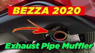 Bezza 2020 Cara nak pasang Exhaust Pipe Muffler [upl. by Htessil]