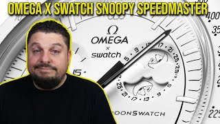 Omega x Swatch MoonSwatch Snoopy Speedmaster Moon Phase release MISSION TO THE MOONPHASE [upl. by Suoivatram]