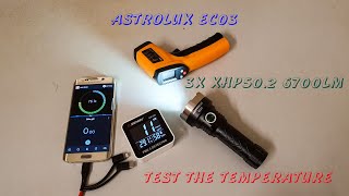 Astrolux EC03  6700 Lumens  Test The Temperature  Best Value 2020 [upl. by Koziarz]