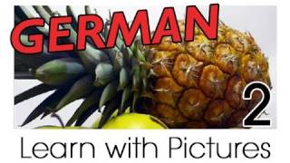 Learn German  German Fruit Vocabulary [upl. by Arras]