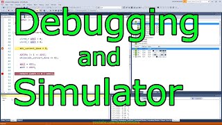 Debugging and Using the Simulator 🔴 ATmega328P Programming 14 AVR microcontroller with Atmel Studio [upl. by Ignatzia]