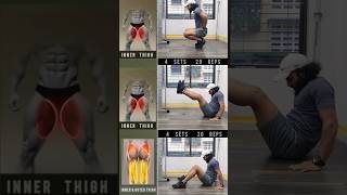 Inner Thighs  Hamstring Workout 💪🏻shorts [upl. by Yerffe24]