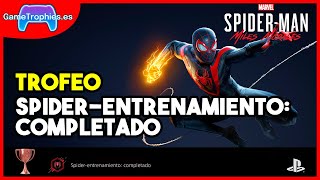 Marvels SpiderMan Miles Morales  Trofeo Spiderentrenamiento completado [upl. by Thorley]