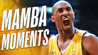 Kobe Bryants Most CLUTCH Moments [upl. by Ahseit]