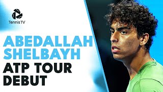 The First Jordanian To Play An ATP Tour Match Shelbayh vs Kwon Highlights  Doha 2023 [upl. by Hollingsworth]