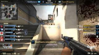 Team Property Emilio VAC Banned LIVE During Team Property vs Hellraisers 9 10 2014 [upl. by Wendy]