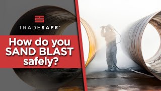 Sand blasting for Beginners Safe Practices to Remember [upl. by Dovev]