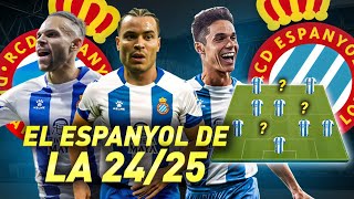 RECONSTRUIMOS el RCD ESPANYOL PARA LA TEMPORADA 2425 vuelta a PRIMERA DIVISIÓN [upl. by Dearborn]