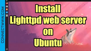 How to install Lighttpd web server on Ubuntu [upl. by Ecnerret]