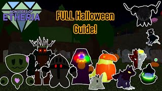 Monsters of Etheria  ALL Halloween 2020 Skins [upl. by Ahsykal]