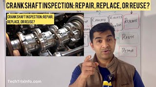 Crankshaft Inspection Repair Replace or Reuse  Essential Guide for Car Enthusiasts  Part 1 [upl. by Leunamesoj]