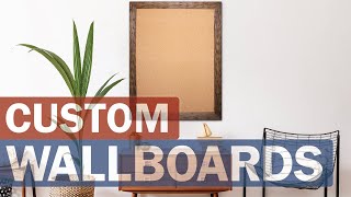 Custom Wallboards  Wall Decor Superstore [upl. by Arraeic]