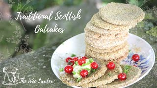 Traditional Scottish oatcakes recipe easy oatcakes recipe [upl. by Minetta]