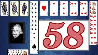 Star Club  Solitaire Celebrates 31  Spider  Hard  Earn a score of 750  58 moves [upl. by Anailli]